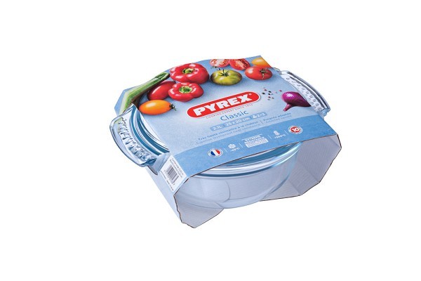 Pyrex CLASSIC ronde ovensschaal 2,1L met deksel