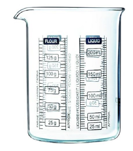 Pyrex KITCHEN LAB maatbeker 250ml