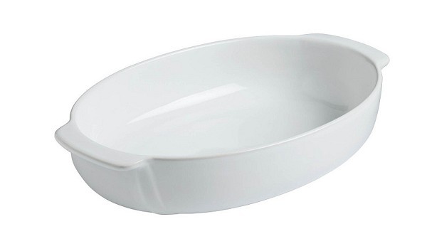 Pyrex SIGNATURE  ovale braadslede keramiek ovenschaal 25x18cm