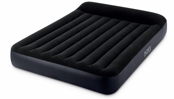 queen pillow rest classic airbed w/ fiber-tech bip (w/220-240v built-in pump) 152x203x25cm