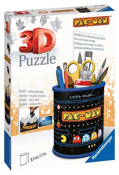 Ravensburger 3D puzzel Pennenbak Pac-man 54 stukjes