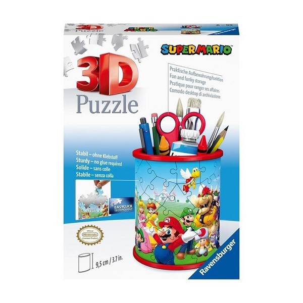 Ravensburger 3D puzzel Super Mario pennenbak 54 stukjes