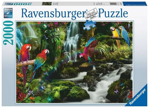 Ravensburger Bonte papegaaien in de jungle puzzel 2000 stukjes