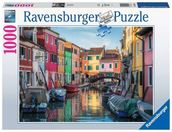 Ravensburger Burano, Italië puzzel 1000 stukjes