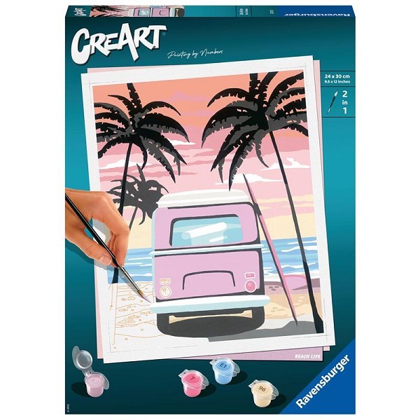 Ravensburger CreArt Beach Life Schilderen op nummer