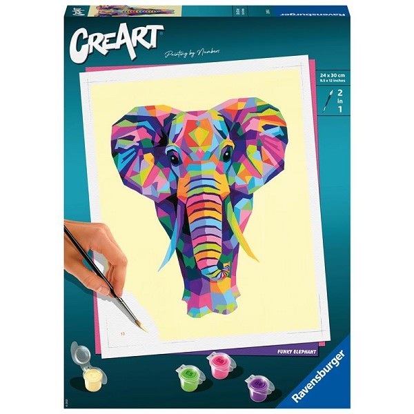 Ravensburger CreArt Elephant Schilderen op nummer