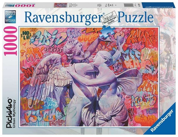 Ravensburger Cupido en Psyche verliefd puzzel 1000 stukjes