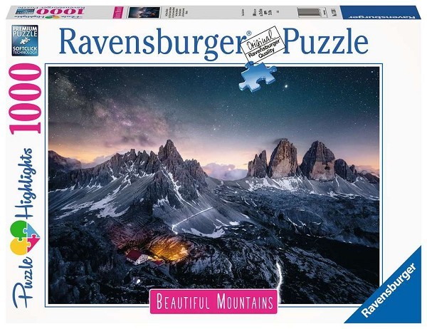 Ravensburger Drei Zinnen, Dolomieten puzzel 1000 stukjes