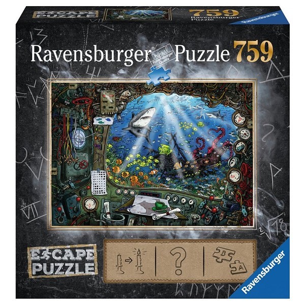 Ravensburger Escape 4 Submarine Puzzel (759 stukjes)