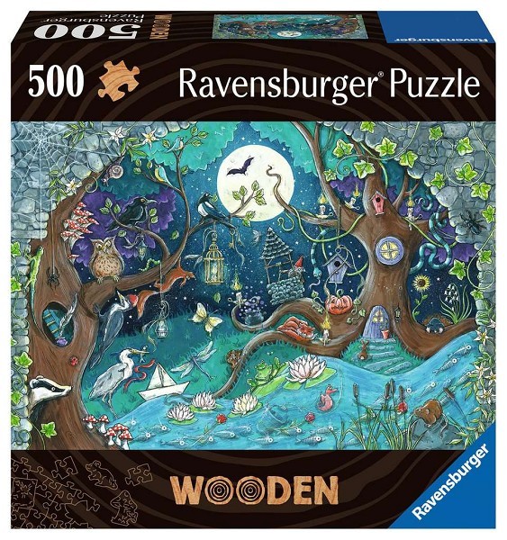 Ravensburger Fantasy houten puzzel 500 stukjes