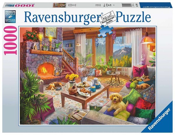 Ravensburger Gezellige hut puzzel 1000 stukjes