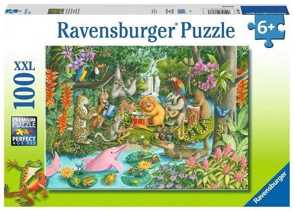 Ravensburger Het jungle-orkest puzzel 100 XXL stukjes