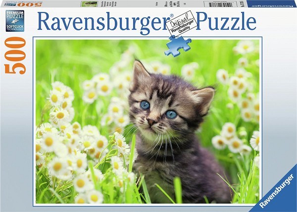 Ravensburger Katje in de wei puzzel 500 stukjes