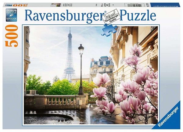 Ravensburger Lente in Parijs puzzel 500 stukjes