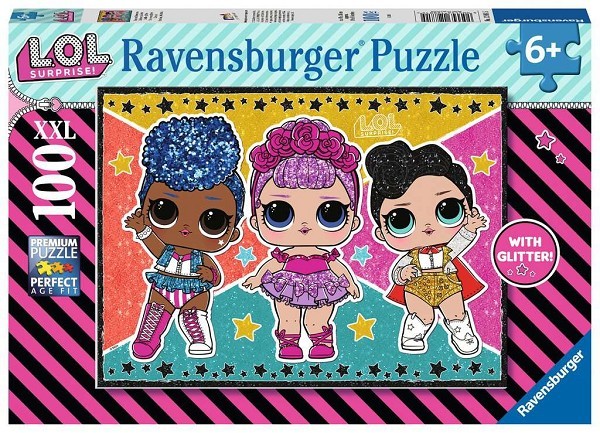 Ravensburger L.O.L. Surprise puzzel 100pcs (glitter)