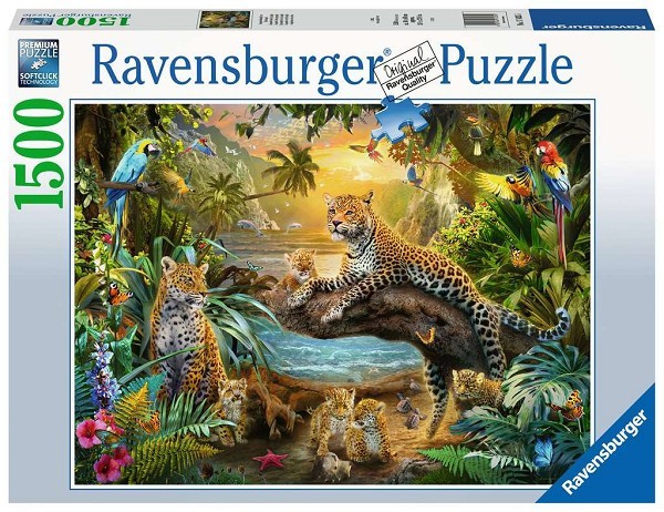 Ravensburger Luipaarden in de jungle puzzel 1500 stukjes