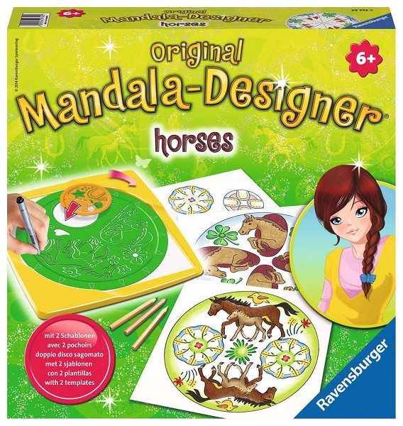 Ravensburger midi Mandala Horses 2 in 1