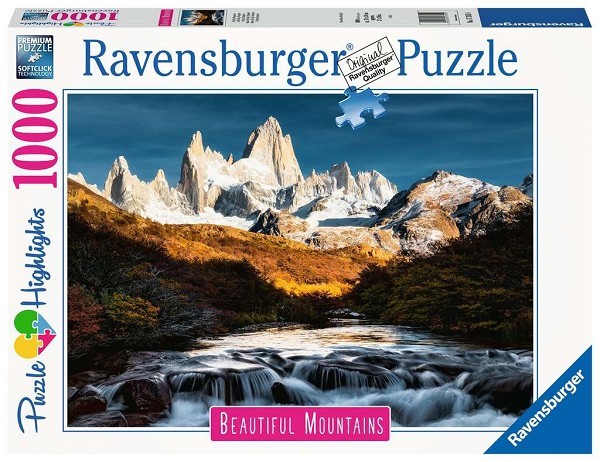 Ravensburger Monte Fitz Roy, Patagonië puzzel 1000 stukjes