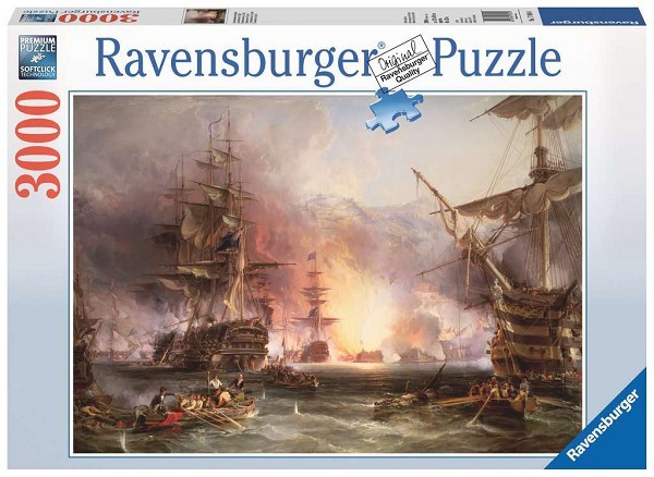 Ravensburger puzzel 3000 stukjes  Bombardement van Algiers