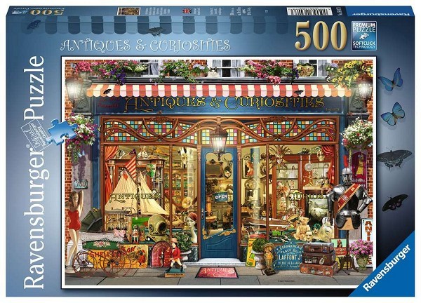 Ravensburger puzzel Antiek en curiosa 500 stukjes