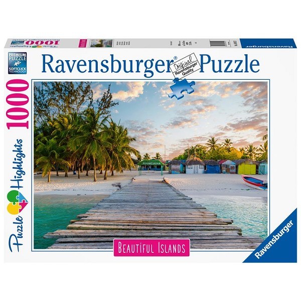 Ravensburger puzzel Caribisch eiland 1000 stukjes