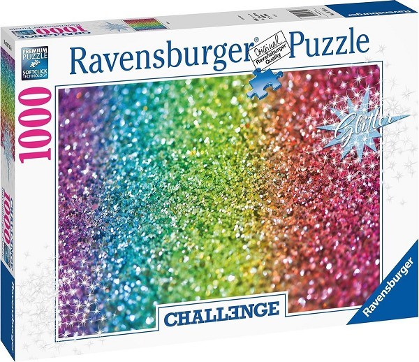 Ravensburger puzzel Challenge Glitter 1000 stukjes