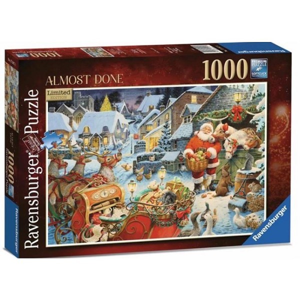 Ravensburger Puzzel Christmas - Almost done 1000pcs