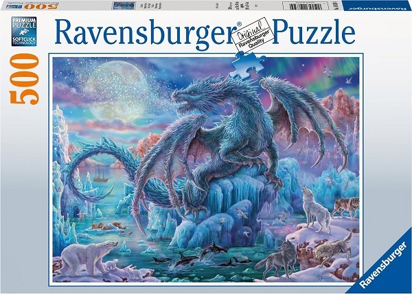 Ravensburger puzzel De ijsdraak 500 stukjes