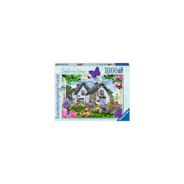 Ravensburger puzzel Delphinium Cottage 1000pcs