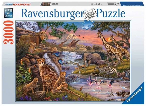 Ravensburger puzzel Dierenrijk 3000 stukjes