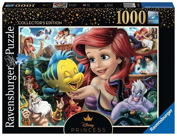 Ravensburger puzzel Disney De kleine zeemeermin - Legpuzzel - 1000 stukjes