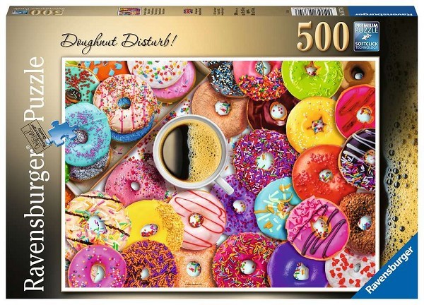 Ravensburger Puzzel Donut verstoring 500 stukjes