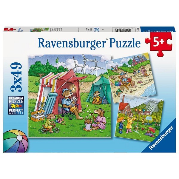 Ravensburger puzzel Duurzame energie 3x49 stukjes