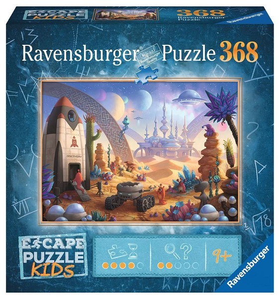 Ravensburger puzzel Escape Kids Space Mission 368 stukjes