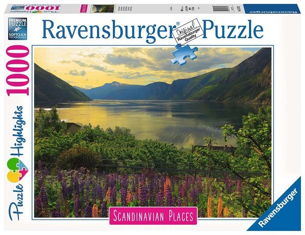 Ravensburger puzzel Fjord in Noorwegen 1000 stukjes