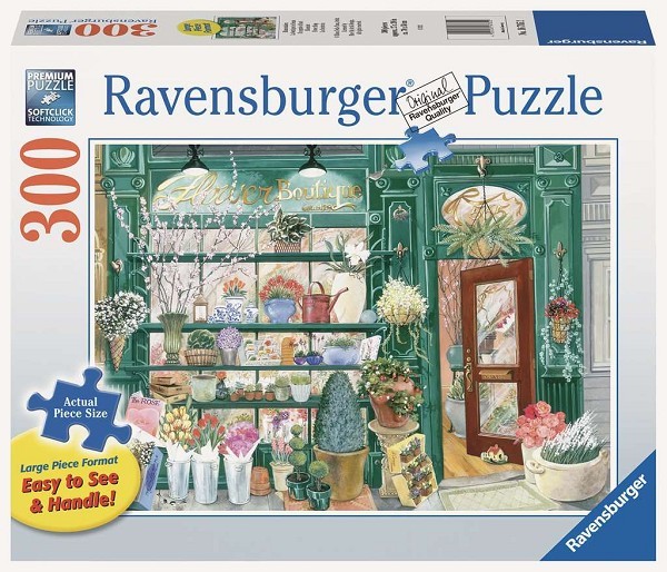 Ravensburger puzzel Flower Shop 300 stukjes