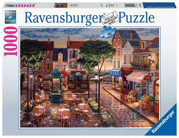 Ravensburger puzzel Geschilderd Parijs 1000 stukjes