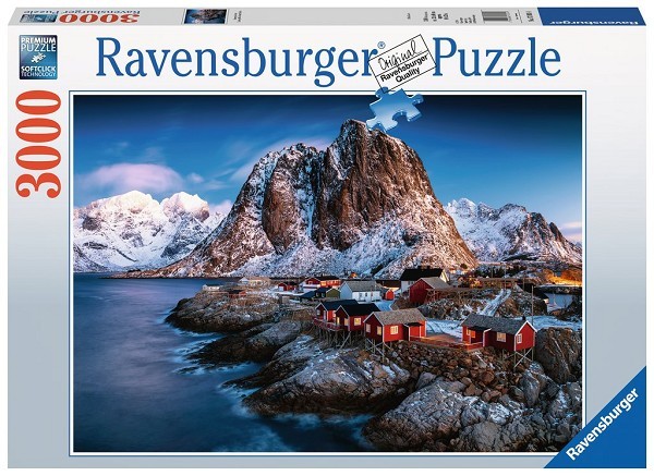 Ravensburger puzzel Hamnoy, Lofoten 3000 stukjes