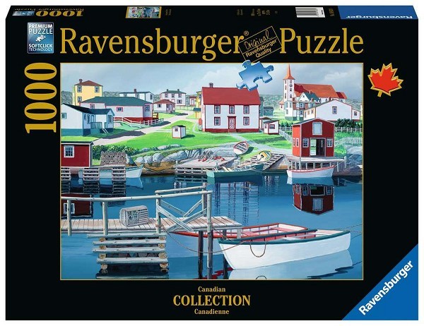 Ravensburger puzzel Haven in Greenspond 1000 stukjes