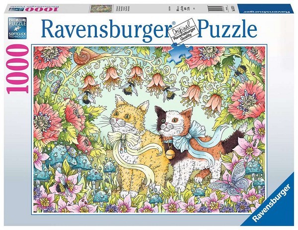 Ravensburger puzzel Kattenvriendschap 1000 stukjes