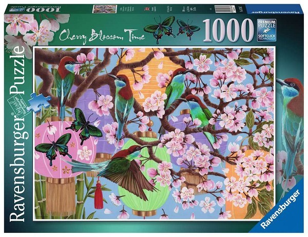 Ravensburger puzzel Kersenboom in bloei 1000 stukjes