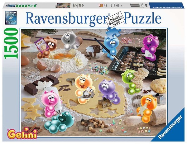 Ravensburger puzzel Kerst met Gelini 1500 stukjes