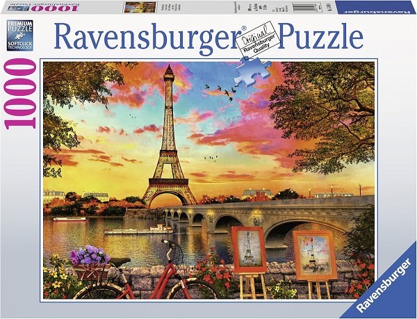 Ravensburger puzzel Les Quais de Seine 1000 stukjes