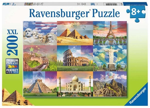 Ravensburger puzzel Monuments of the World - legpuzzel - 200 stukjes