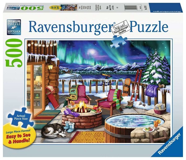 Ravensburger puzzel Northern Lights 500 stukjes