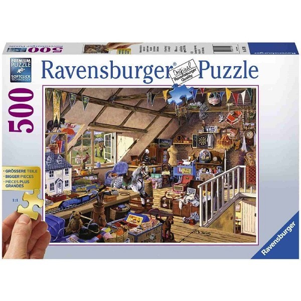 Ravensburger Puzzel Oma's zolder 500pcs