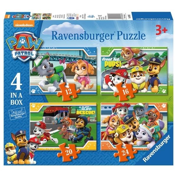 Ravensburger puzzel Paw Patrol, 4-in-1  Elena of Avalor