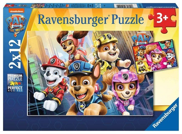 Ravensburger puzzel Paw Patrol Helper op 4 poten 2x12 stukjes