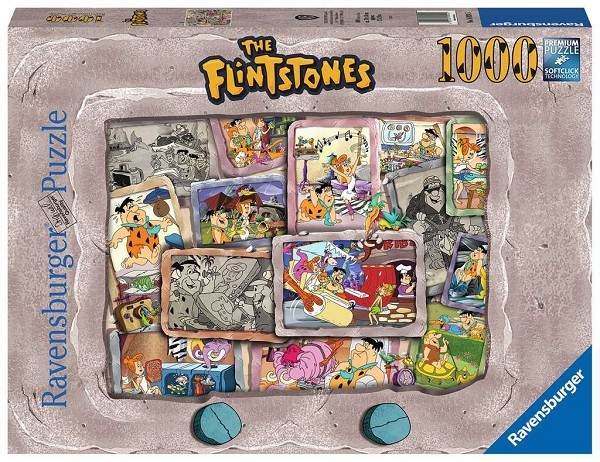 Ravensburger puzzel The Flintstones - Legpuzzel - 1000 stukjes