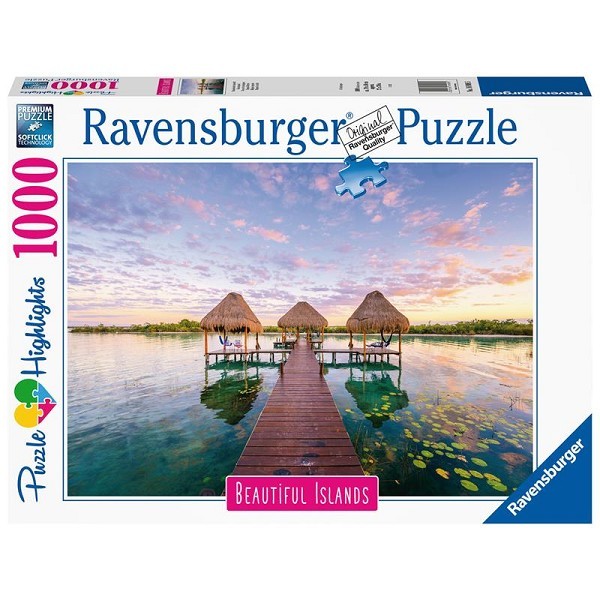 Ravensburger puzzel Tropisch uitzicht 1000 stukjes